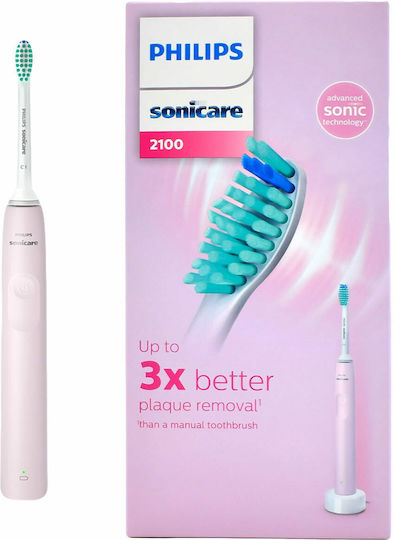 Philips Sonicare DailyClean 2100 Electric Toothbrush with Timer Rose