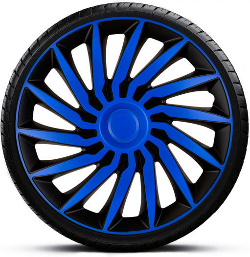 Autostyle Σετ Τάσια Αυτοκινήτου Kendo 4τμχ 16" Μαύρο/Μπλε