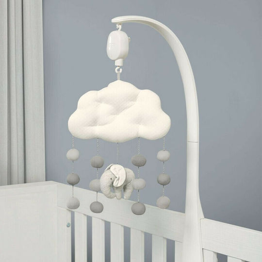 Mamas & Papas Mobile für Kinderbett mit Musik Welcome To the World Elephant