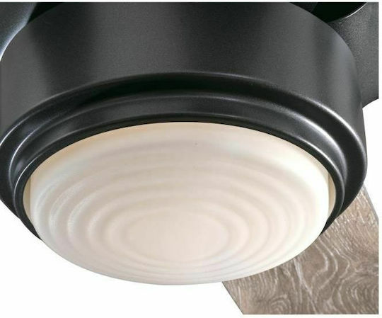 Westinghouse Morris Ανεμιστήρας Οροφής 132cm με Φως Καφέ / Μαύρος