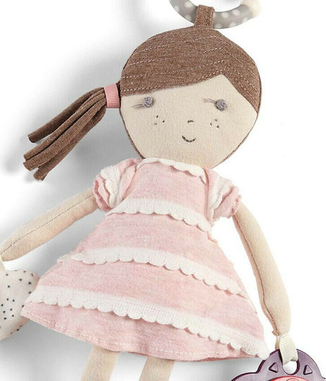 Mamas & Papas Pendant Toy for Car with Teether Bella Doll for 0++ Months