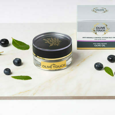 Olive Touch 24ωρη Κρέμα Προσώπου για Ενυδάτωση, Αντιγήρανση & Σύσφιξη με Υαλουρονικό Οξύ 50ml