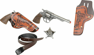 Gonher Σετ Άγριας Δύσης Double Revolver Kinderpistole 158/0