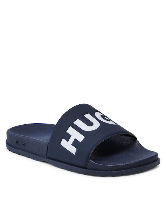 Hugo Men's Slides Blue