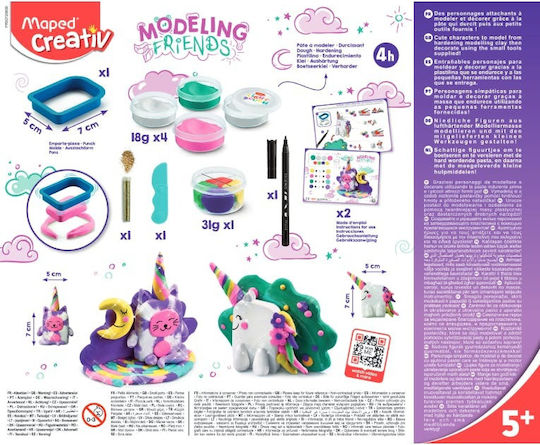 Maped Πλαστελίνη - Παιχνίδι Modeling Friends για 5+ Ετών, 4τμχ