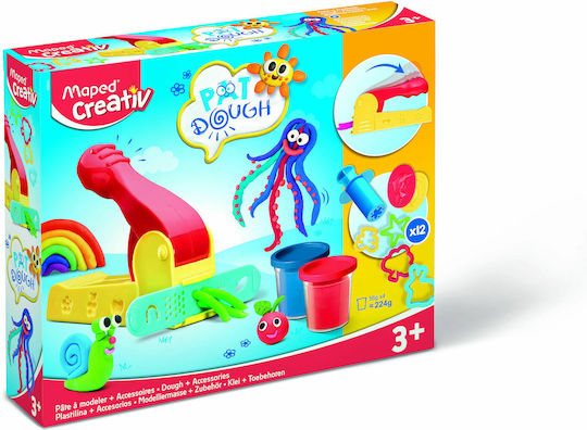 Maped Plasticină - Joc Pentru 3+ Ani 4 Buc