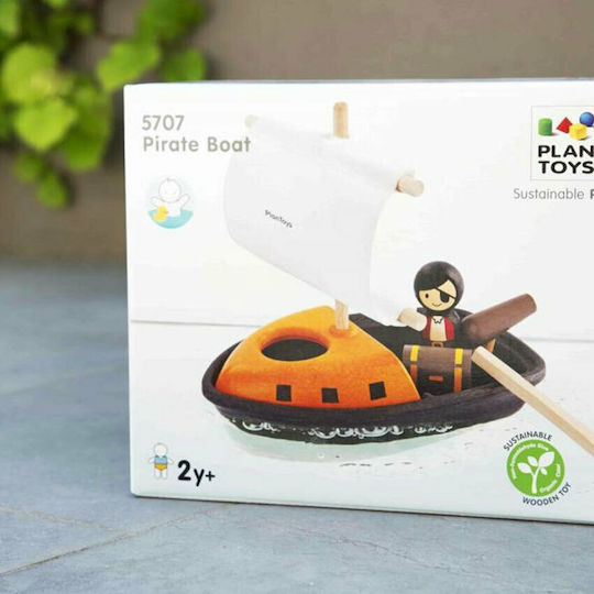 Plan Toys Pirate Bath Boat for 24++ Months