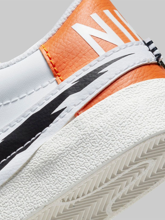 Blazer Low '77 Jumbo Sneakers White / Black Summit / Magma Orange