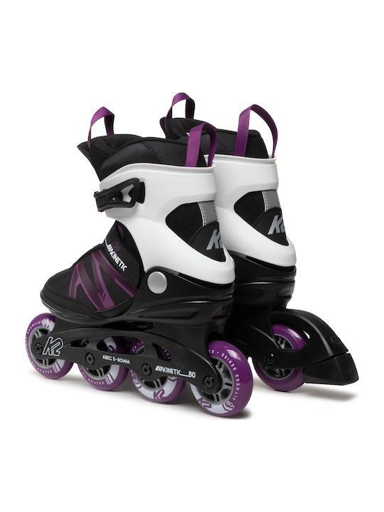 Inline Skates K2 Kinetic 80 Pro Inline Rollers Μαύρα Ενηλίκων