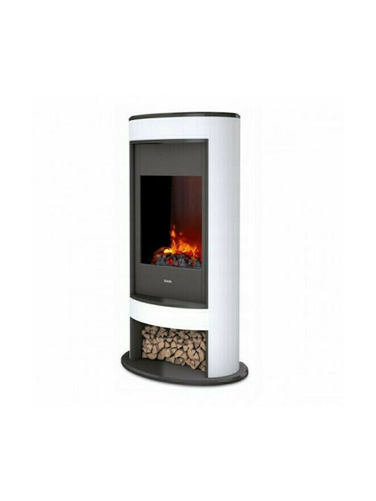 Dimplex Verdi 206275 Boden Elektrischer Kamin 2000W 78x143cm Weiß