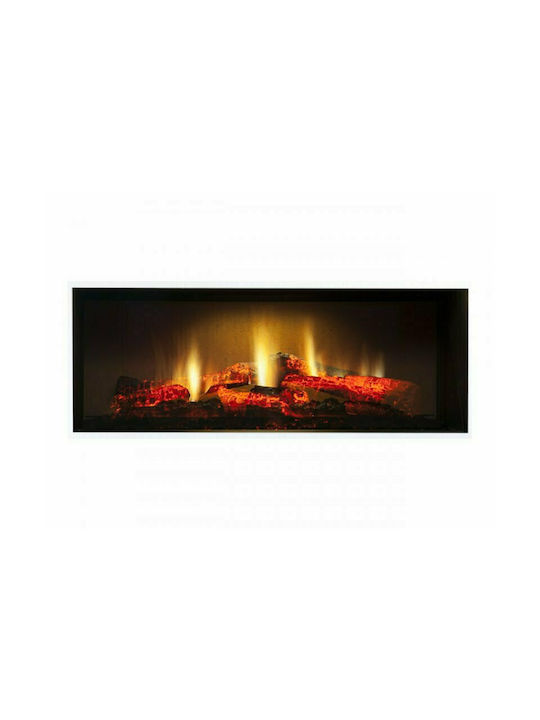 Dimplex Opti V Single Wall Mounted Electric Fireplace 70W 73.6x45cm Black