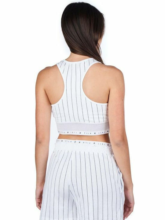 FILA Zoey Bra Γυναικείο Αθλητικό Μπουστάκι Λευκό FILA Zoey Bra Γυναικείο Αθλητικό Μπουστάκι Λευκό