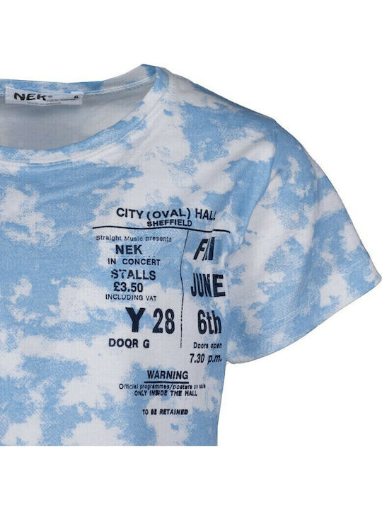 Kids' Set with Shorts Summer 2pcs Light Blue
