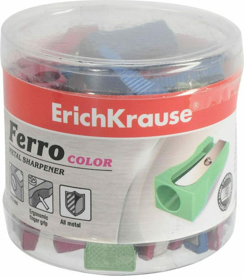 ErichKrause Metallic Ferro Plus Metalic Ascuțitoare (Culori diverse) 1buc