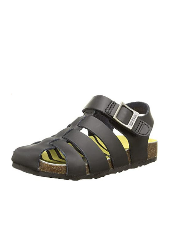 Kickers Shoe Sandals Magiflo Anatomic Black