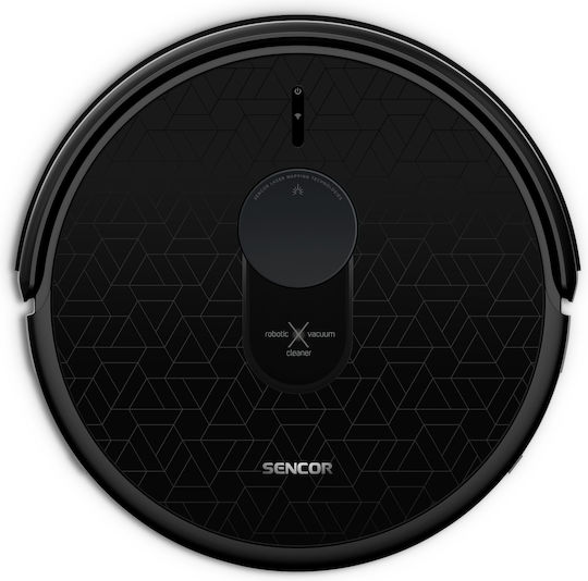 Sencor Прахосмукачка Робот с Оптично Картографиране Черна