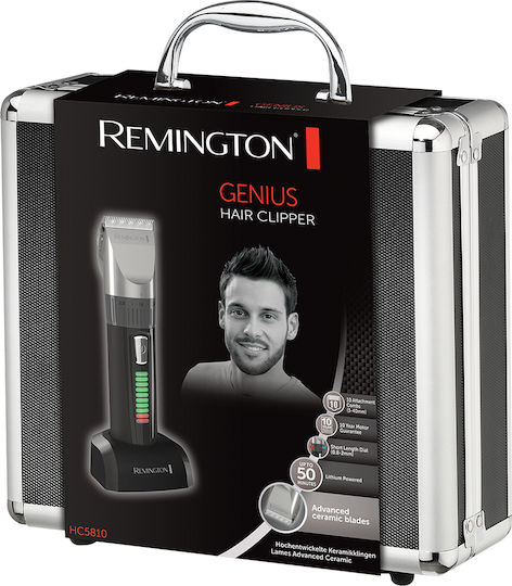 Remington Επαναφορτιζόμενη Κουρευτική Μηχανή Μαύρη HC5810