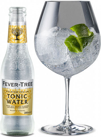 Fever Tree Indian Тоник с Газировка в Бутилка 200мл