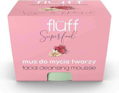 Fluff Raspberries & Almonds Facial Cleansing Mousse 50ml