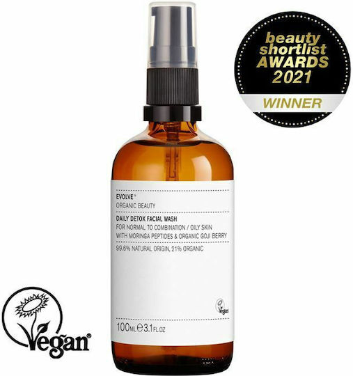 Evolve Beauty Daily Detox Lichid Demachiant Facial pentru Controlul Sebumului 100ml