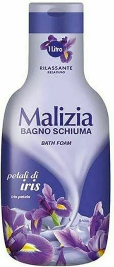 Malizia Petali Di Iris Creamy Moisturizing Bubble Bath 1000ml