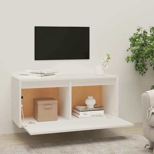 Kabinett Wand White 80x30x35cm