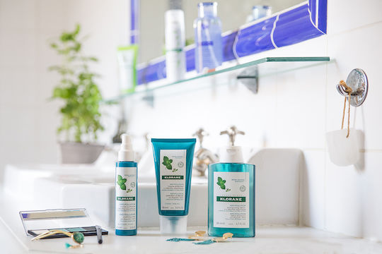 Klorane Anti-pollution Protective Conditioner για Όλους τους Τύπους Μαλλιών With Aquatic Mint 150ml