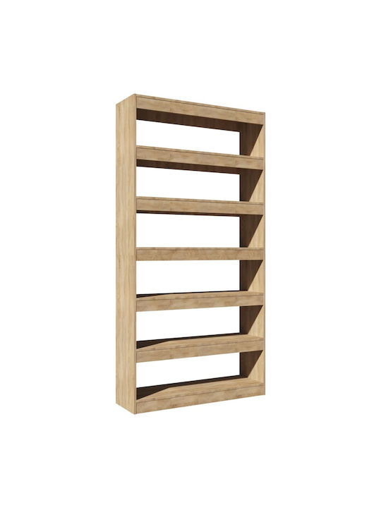 Bookcase Sonoma Oak 100x30x198cm