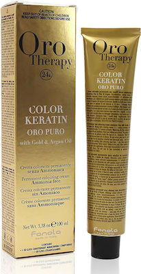 Fanola Oro Puro Hair Coloring Cream Haarfarbe kein Ammoniak 7.00 Blonde Extra 100ml