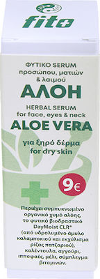 Fito+ Aloe Vera Herbal Serum Face, Eyes & Neck Dry Skin 30ml