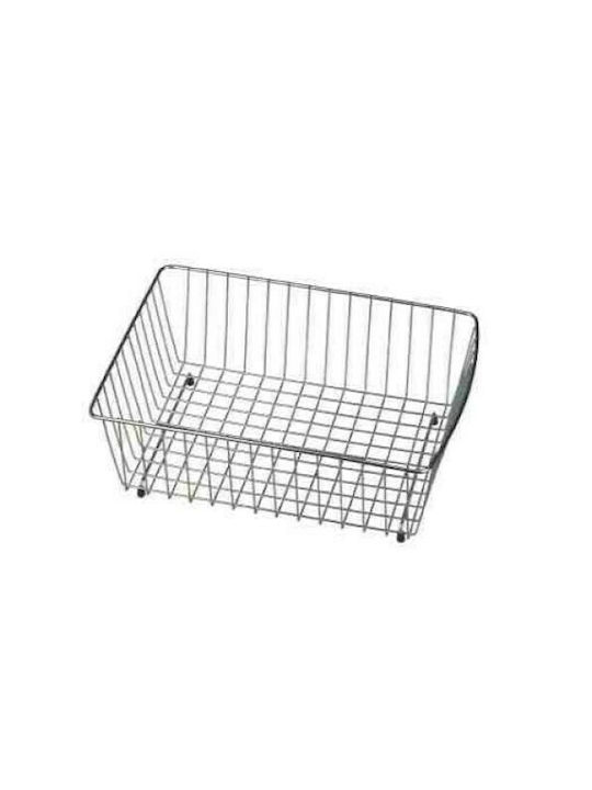 Apell W32 Over Sink Dish Draining Rack from Stainless Steel in Silver Color 36.5x29cm