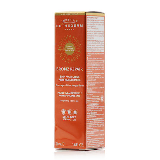 Institut Esthederm Bronz Repair Strong Слънцезащитен Крем За Бронзиране За Лице 50мл