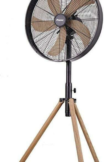 Primo PRSF-80580 Pedestal Fan 70W 45cm Diameter Black