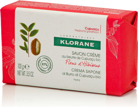 Klorane Fleur D' Hibiscus Cremeseife mit Sheabutter 100gr