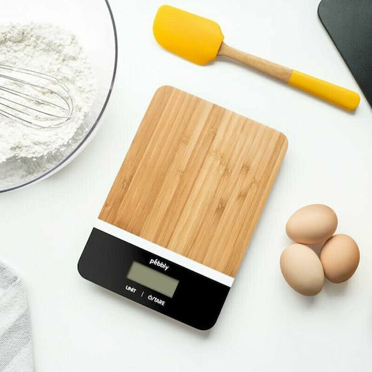 Pebbly Pebbly PEB-BRN Digital Kitchen Scale Up To 5kg Multicolour