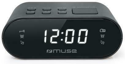 Muse Tisch-Digitaluhr mit Wecker & Radio M10 Muse Tisch-Digitaluhr mit Wecker & Radio M10