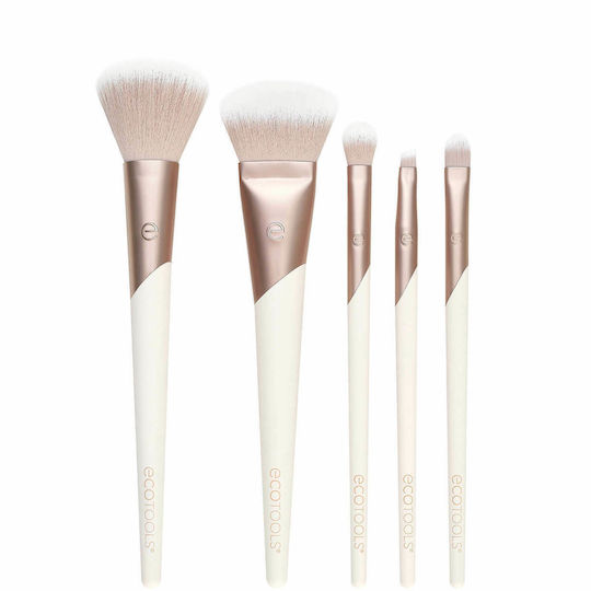 EcoTools Synthetic Make Up Brush Set Natural Elegance Kit 5pcs