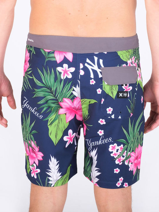 Hurley Ανδρικό Μαγιό Βερμούδα Navy Μπλε Floral