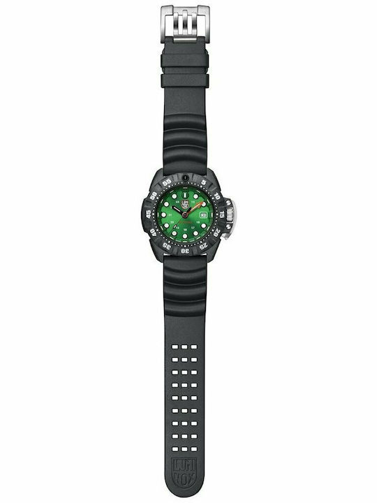 Luminox Scott Cassell Deep Dive 1550 Серия Мъжки часовник с Каучуков ластик Luminox Scott Cassell Deep Dive 1550 Серия Мъжки часовник с Каучуков ластик