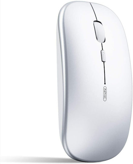 Inphic M2B Wireless Bluetooth Mouse Silver