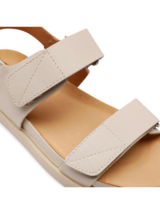 Erin Γυναικεία Σανδάλια Flatforms Off White