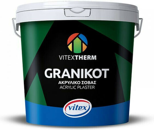 Vitex Σοβάς Plaster Fillers Acrylic Plaster High Quality Granikot Acrylic 1mm 5kg