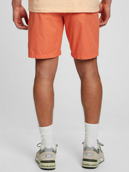 GAP Men's Sports Monochrome Shorts Orange