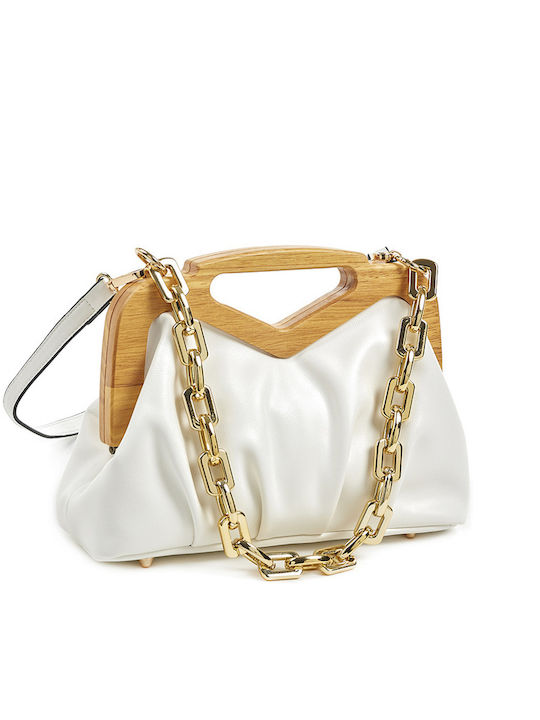 Verde Women's Bag Shoulder White