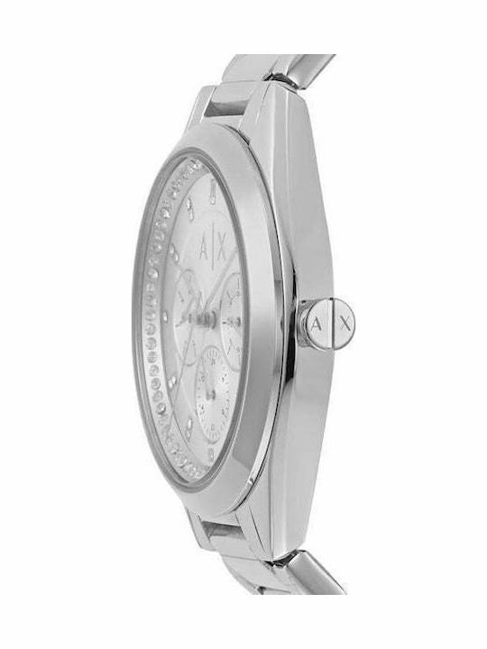 Armani Exchange Ρολόι Μπαταρίας με Μεταλλικό Μπρασελέ Armani Exchange Ρολόι Μπαταρίας με Μεταλλικό Μπρασελέ