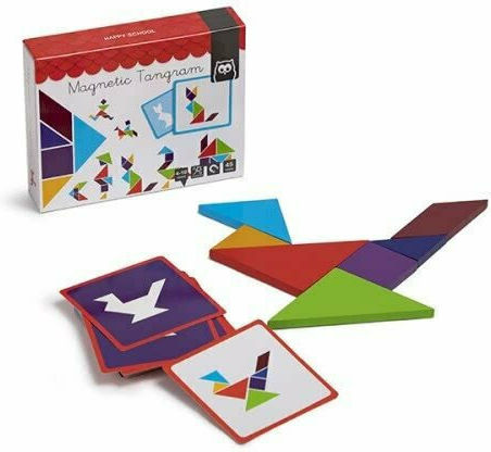 Joc de Societate Tangram pentru 1 Jucător 4+ Ani (EN) Eureka