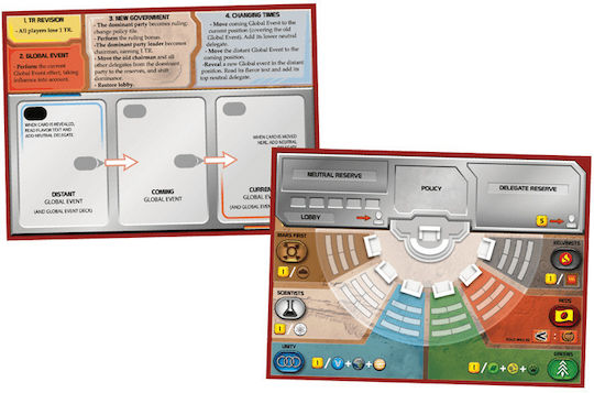 Разширение на играта Terraforming Mars Turmoil за 1-5 играчи 12+ години (EN) Stronghold Games