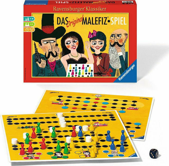 Επιτραπέζιο Παιχνίδι The Original Malefiz για 2-4 Παίκτες 6+ Ετών (EN) Ravensburger