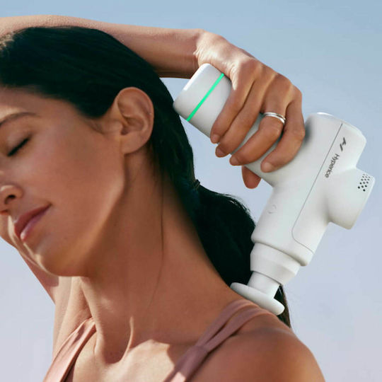 Hyperice Hypervolt Go 2 Waffe Massage für die Beine, den Körper & die Hände mit Vibration Weiß