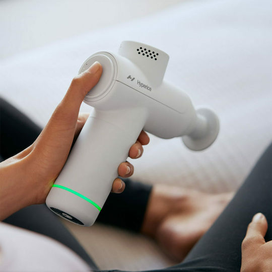 Hyperice Hypervolt Go 2 Waffe Massage für die Beine, den Körper & die Hände mit Vibration Weiß